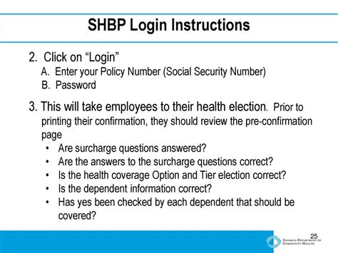 shbp login